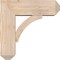 Ekena Millwork Thorton Craftsman Smooth Bracket w/ Offset Brace, Douglas Fir, 7 1/2"W x 22"D x 22"H BKT0806X22X22THR04SDF - alternate 2